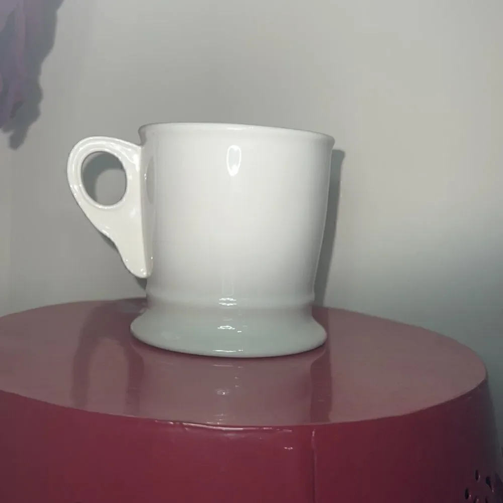 Anthropologie Home Monogram Initial G Coffee Cup Mug White Black
